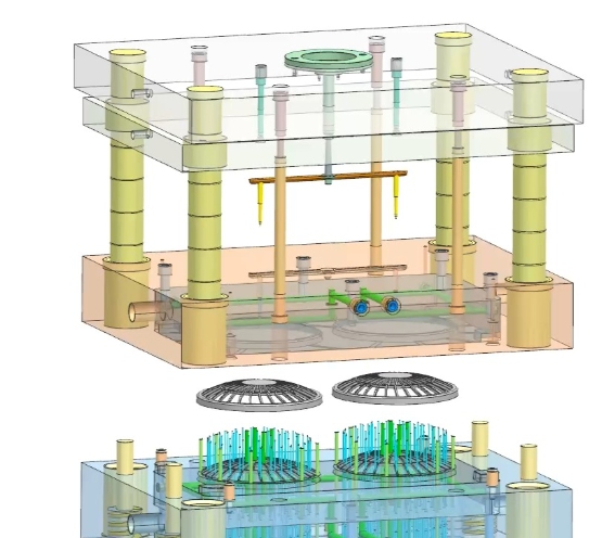 注塑模具設計三板模小水口的設計規范